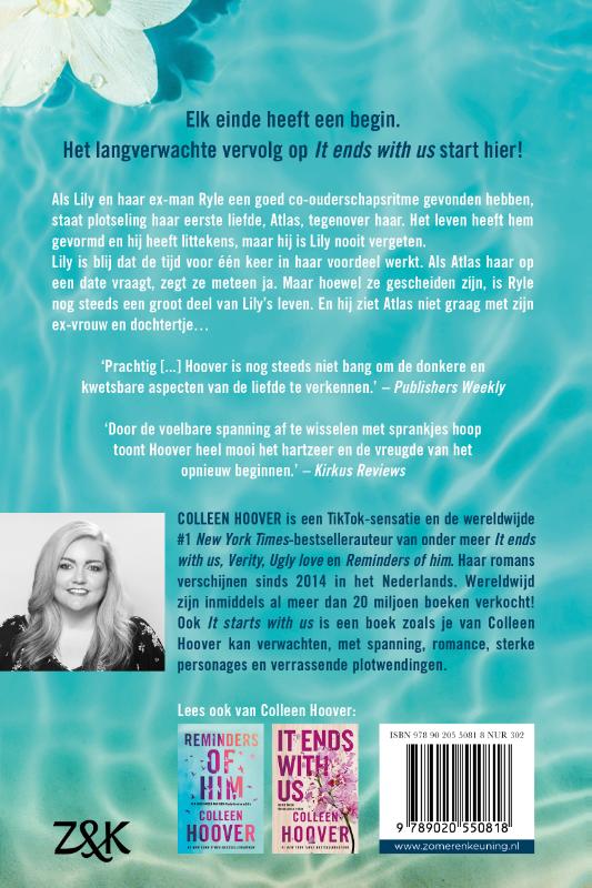 Productafbeelding: achterkant van It starts with us