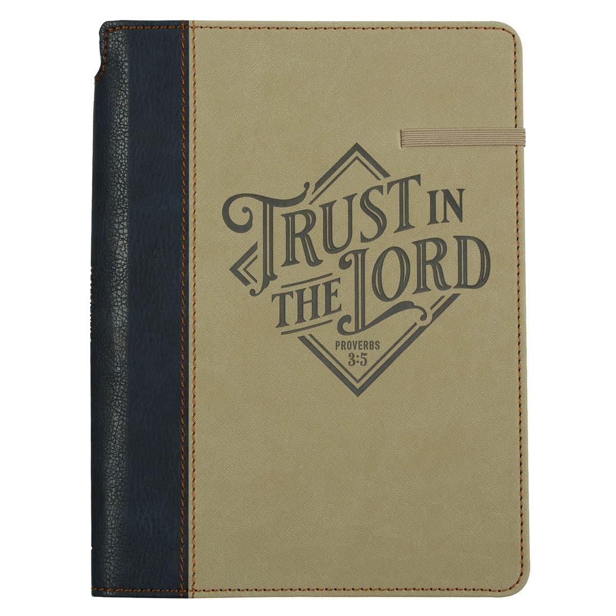 Productafbeelding: voorkant van Trust in the Lord Prov. 3:5 Journal Classic w/Elastic & Pen Holder