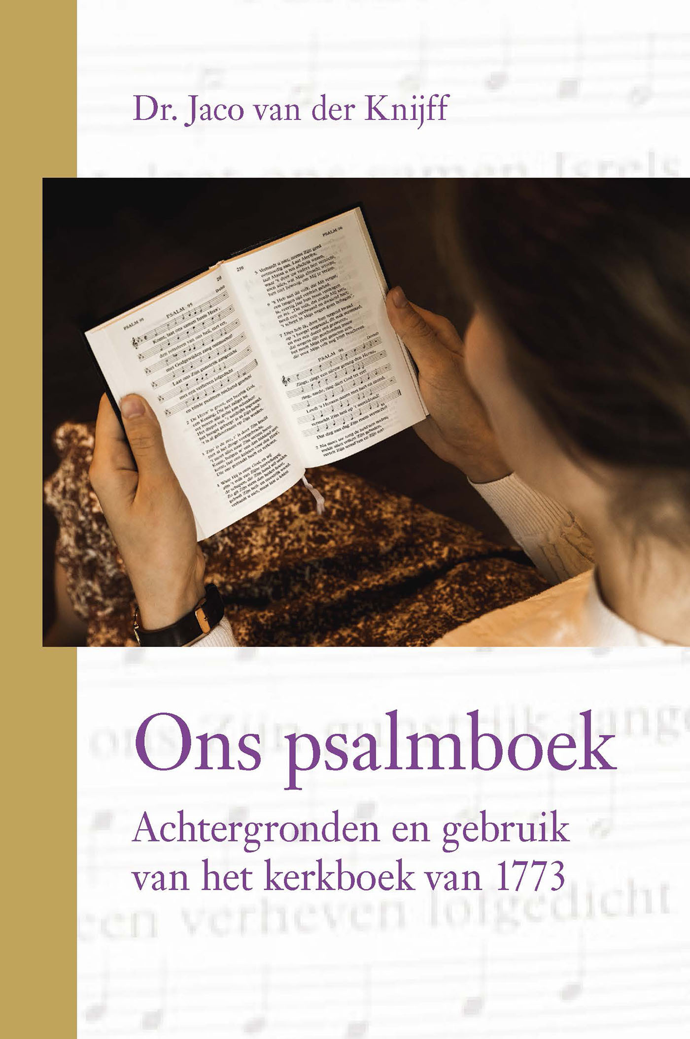 Productafbeelding: voorkant van Ons psalmboek