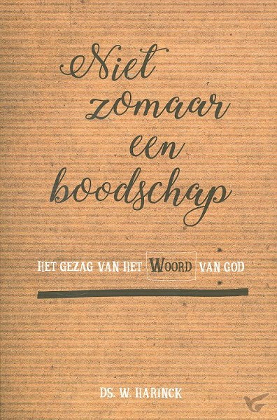 Productafbeelding: voorkant van Niet zomaar een boodschap