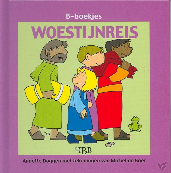 Productafbeelding: voorkant van B-boekjes woestijnreis