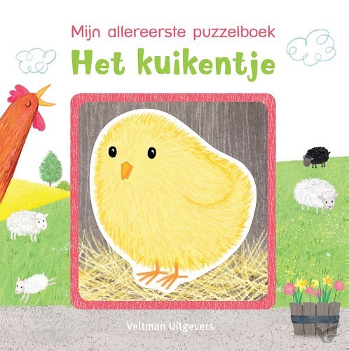 Productafbeelding: voorkant van Mijn allereerste puzzelboek - Het kuiken
