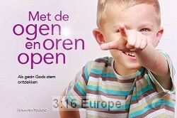 Productafbeelding: voorkant van Met de ogen en oren open