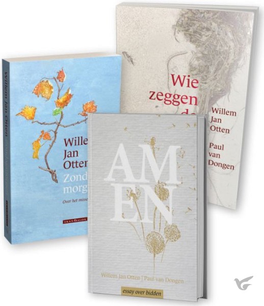 Productafbeelding: voorkant van 3-pak Amen + Zondagmorgen + Wie zeggen d
