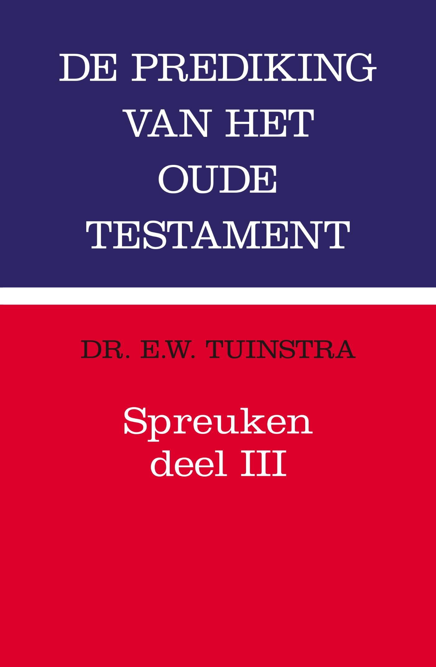 Productafbeelding: voorkant van Spreuken 3