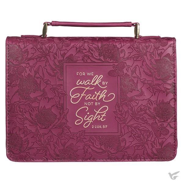 Productafbeelding: voorkant van Walk by Faith Ruby Red Faux Leather Fash