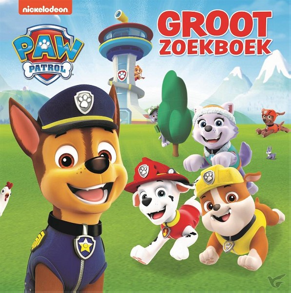 Productafbeelding: voorkant van PAW patrol groot zoekboek