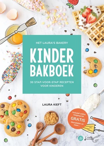 Productafbeelding: voorkant van Laura's Bakery Kinderbakboek