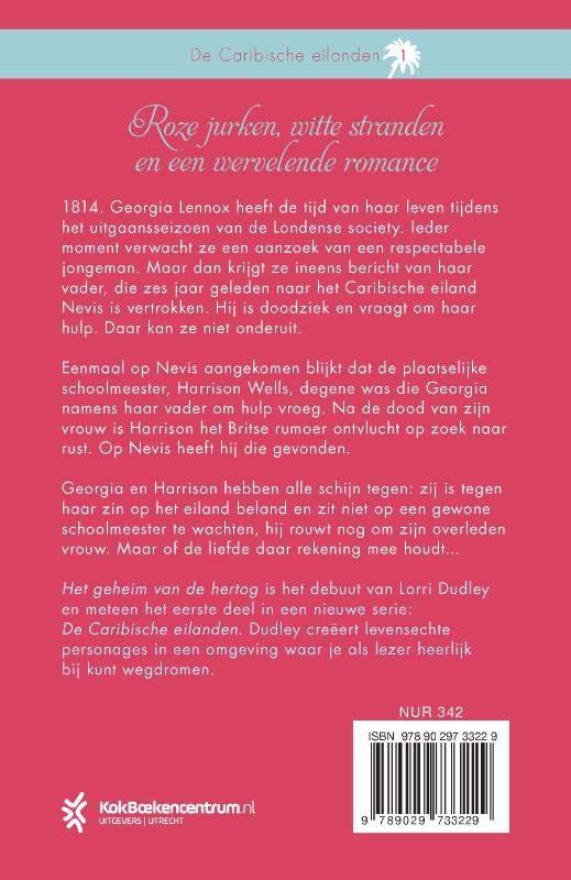 Productafbeelding: achterkant van Het geheim van de hertog