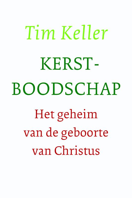Productafbeelding: voorkant van Kerstboodschap