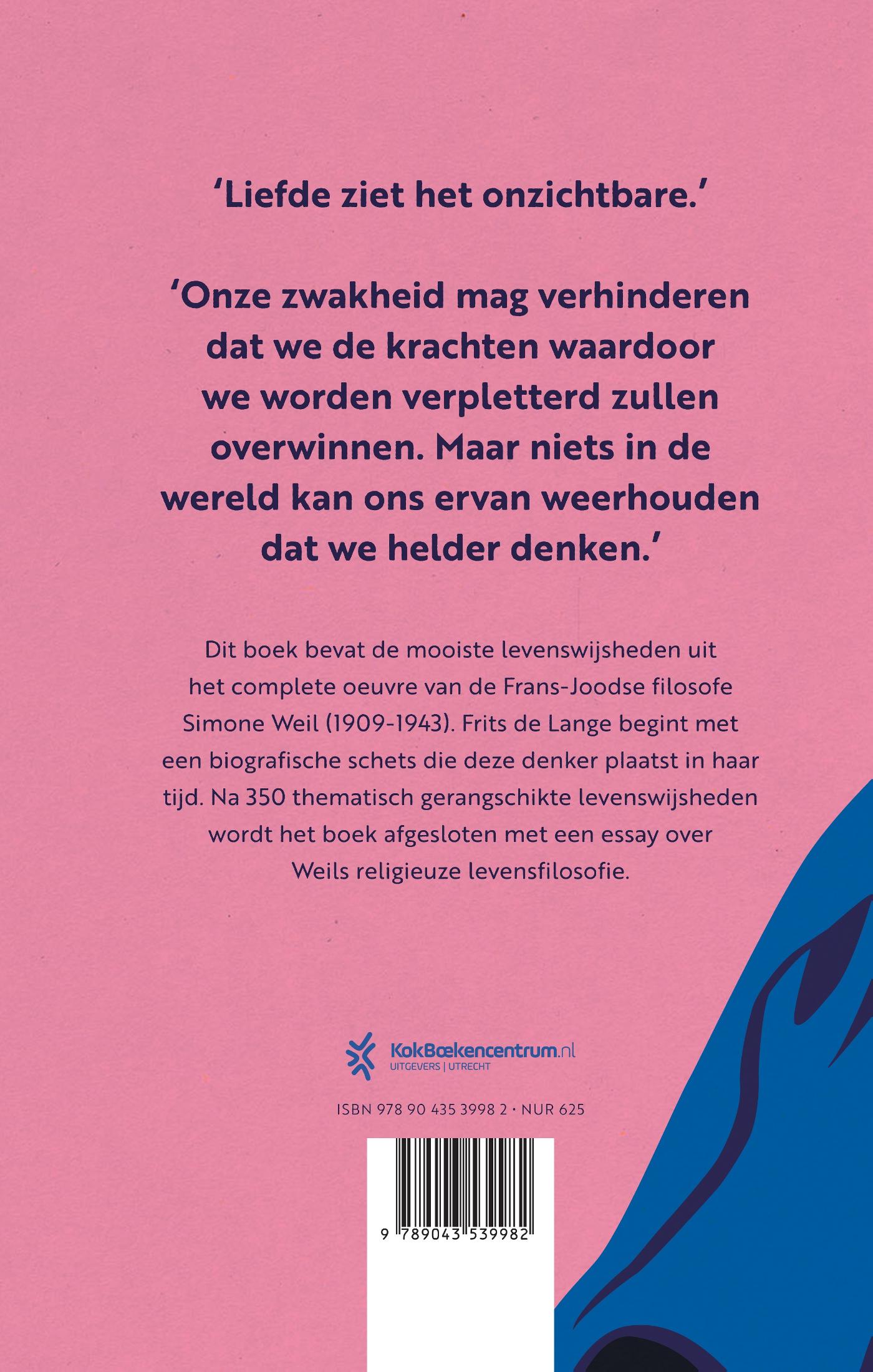 Productafbeelding: achterkant van Simone Weil