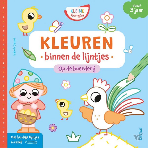 Productafbeelding: voorkant van Kleuren binnen de lijntjes Kleine Handje