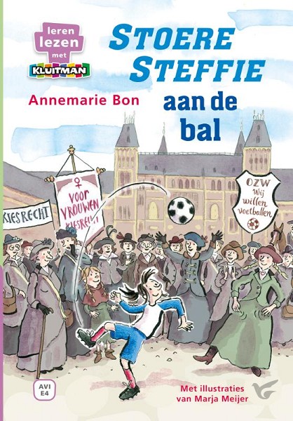 Productafbeelding: voorkant van Stoere Steffie aan de bal