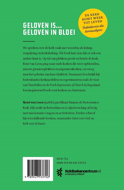 Productafbeelding: achterkant van Lente in de kerk