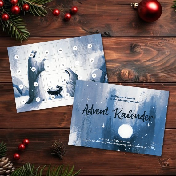 Productafbeelding: voorkant van Adventskalender stal