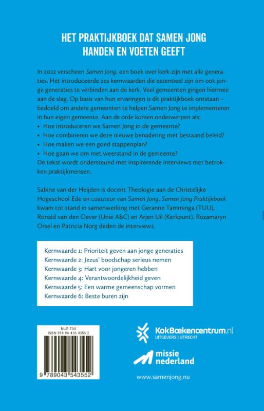 Productafbeelding: achterkant van Samen Jong praktijkboek
