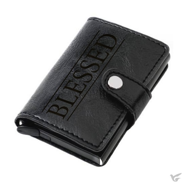 Productafbeelding: voorkant van Wallet blessed zwart