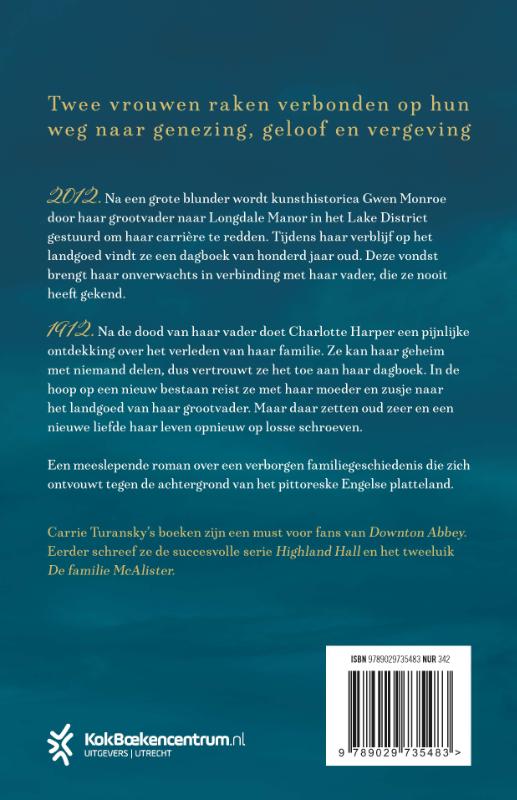 Productafbeelding: achterkant van Het dagboek van Longdale Manor