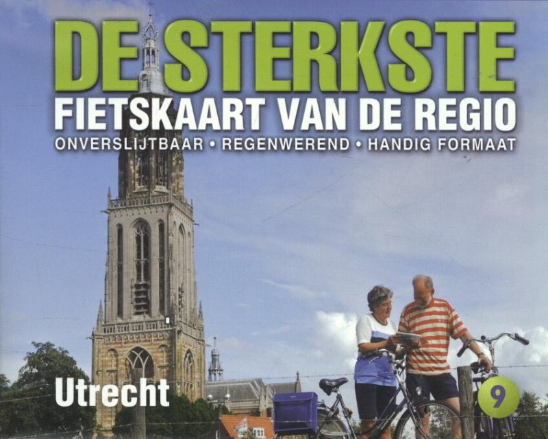 Productafbeelding: voorkant van De sterkste fietskaart van de regio Utrecht