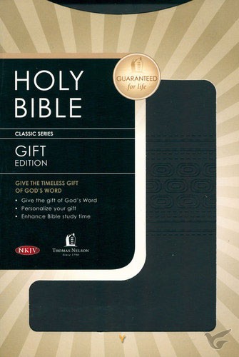 Productafbeelding: voorkant van Gift Bible - Black