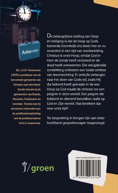 Productafbeelding: achterkant van Hoop en heiliging