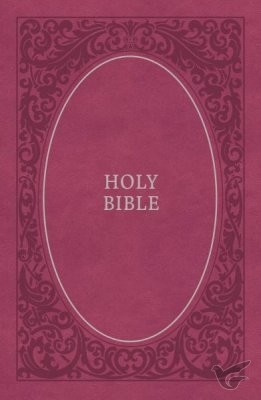 Productafbeelding: voorkant van Comfort print bible - pink