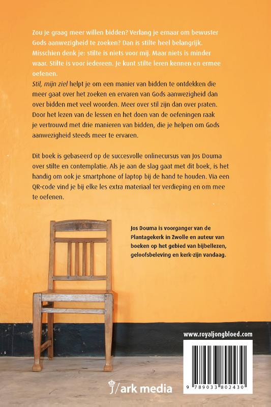 Productafbeelding: achterkant van Stil, mijn ziel