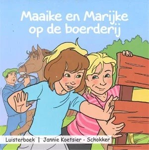Productafbeelding: voorkant van Maaike en marijke op de boerd LUISTERBOE