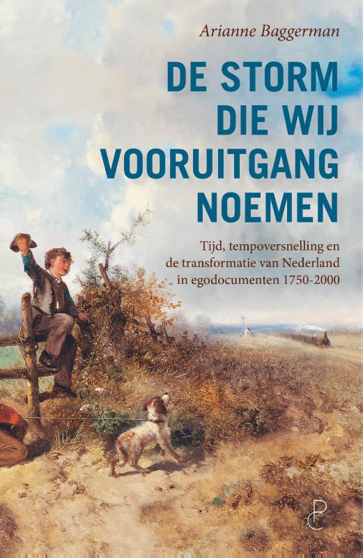 Productafbeelding: voorkant van De storm die wij vooruitgang noemen