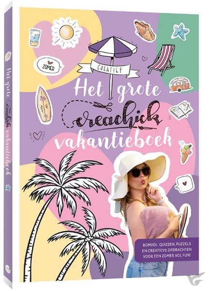 Productafbeelding: voorkant van Grote creachick vakantieboek