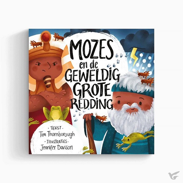 Productafbeelding: voorkant van Mozes en de geweldig grote redding