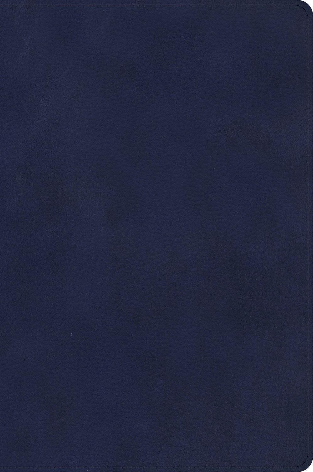 Productafbeelding: voorkant van CSB Rainbow Study Bible-Navy LeatherTouch Indexed