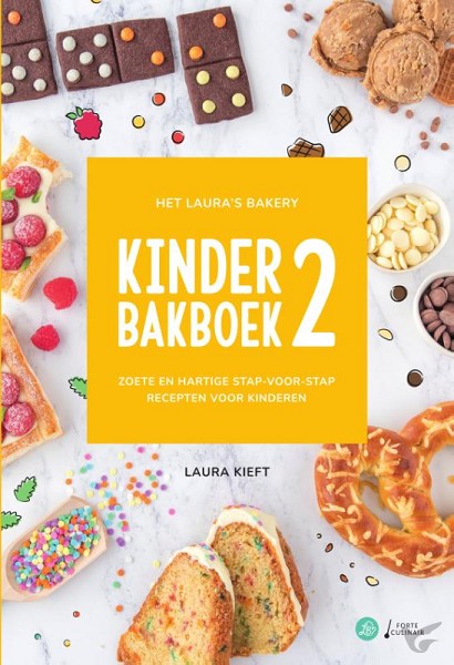 Productafbeelding: voorkant van Het Laura's Bakery Kinderbakboek 2