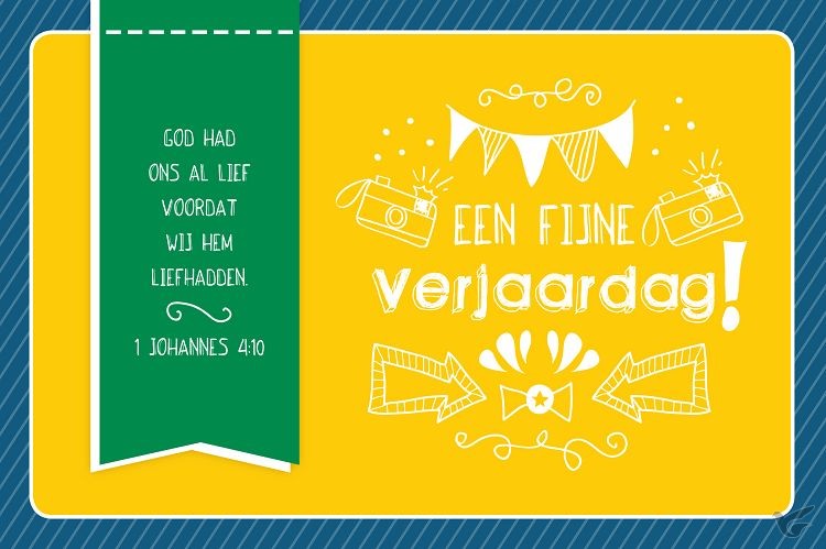 Productafbeelding: voorkant van Ansichtkaart verjaardag tienerjongen
