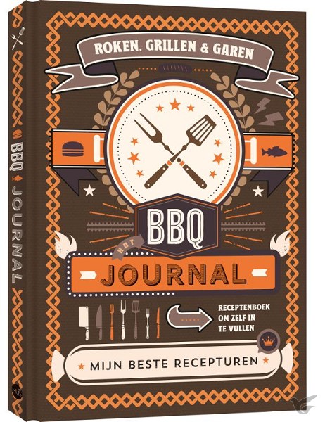 Productafbeelding: voorkant van BBQ journal