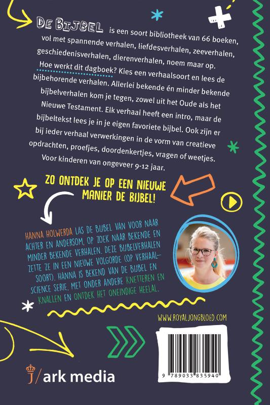 Productafbeelding: achterkant van Kriskras door de Bijbel