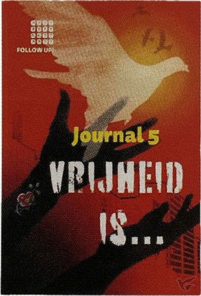 Productafbeelding: voorkant van Follow up journal 5 vrijheid is