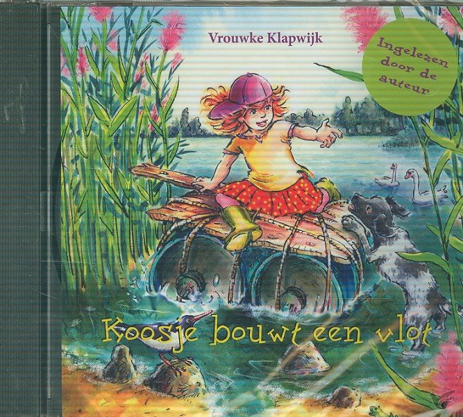Productafbeelding: voorkant van Koosje bouwt een vlot LUISTERBOEK