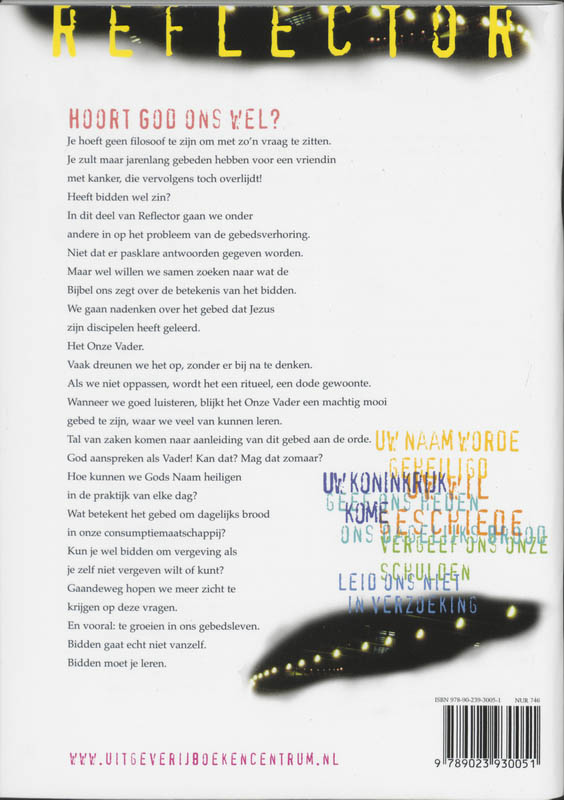 Productafbeelding: achterkant van Spreken met God