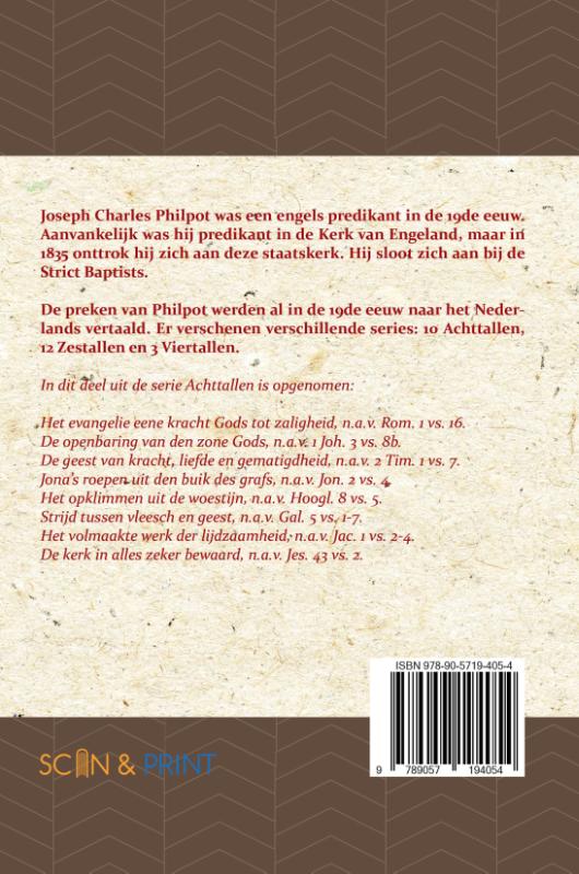 Productafbeelding: achterkant van Vierde Achttal Leerredenen