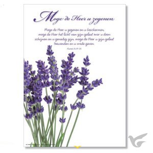 Productafbeelding: voorkant van Poster moge de Here je zegenen