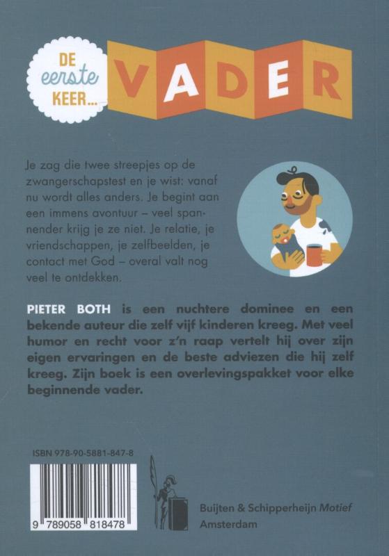 Productafbeelding: achterkant van De eerste keer.. vader