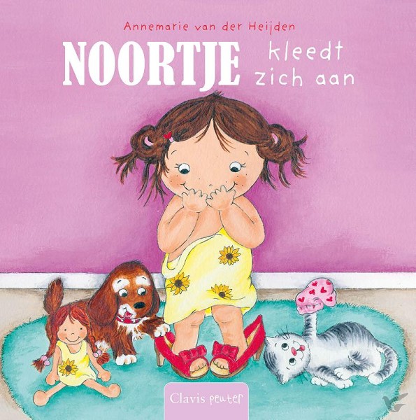 Productafbeelding: voorkant van Noortje kleedt zich aan
