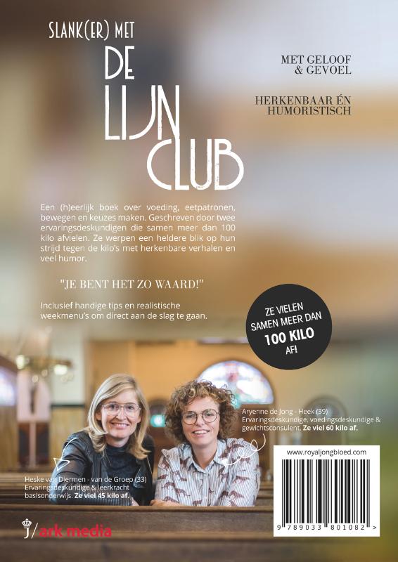 Productafbeelding: achterkant van Slank(er) met de lijnclub