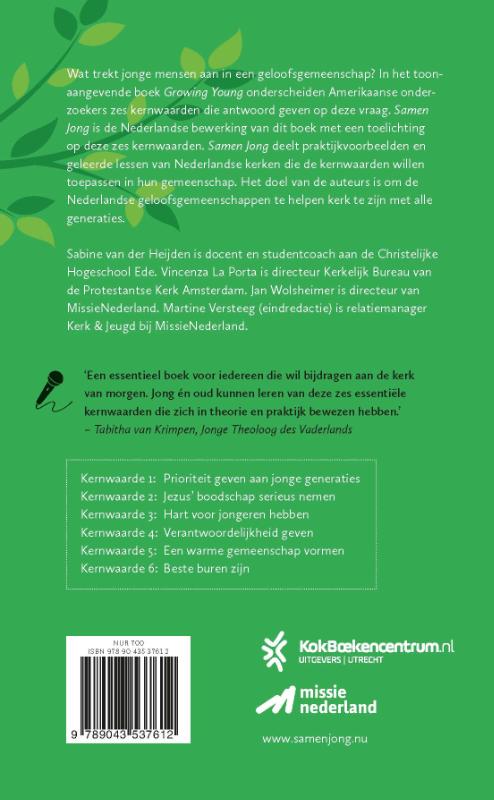 Productafbeelding: achterkant van Samen jong