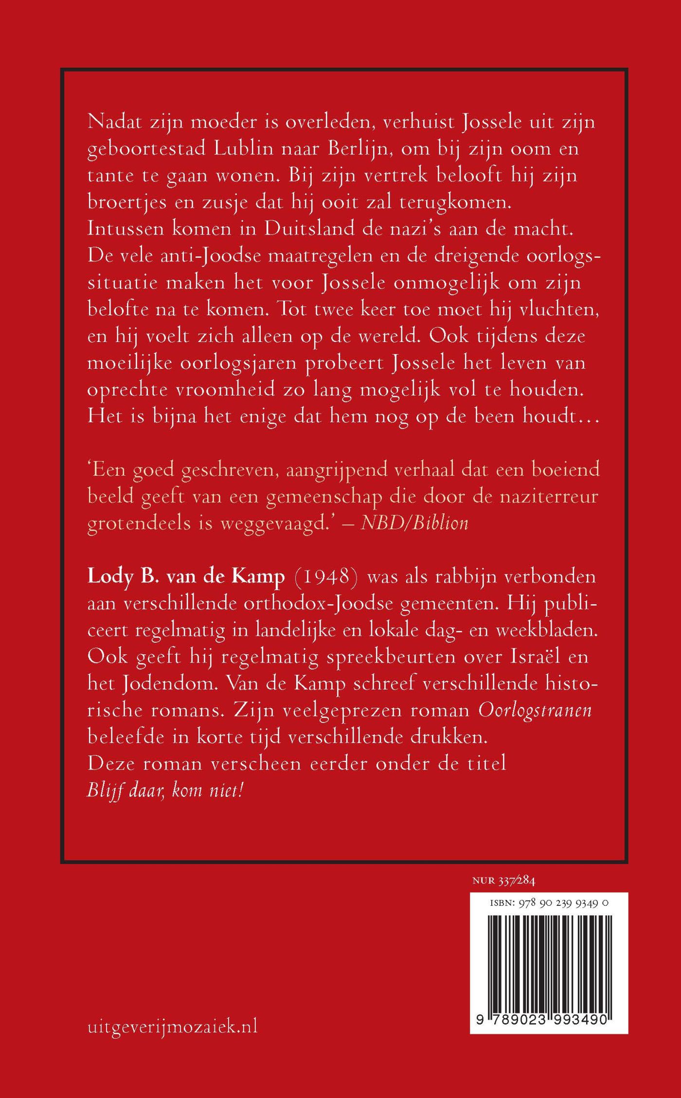 Productafbeelding: achterkant van Weeskinderen