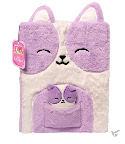 Productafbeelding: voorkant van Tina Cuties / Corgi Notitieboek met baby