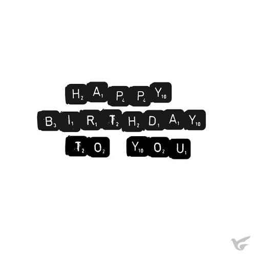 Productafbeelding: voorkant van Kaart happy birthday
