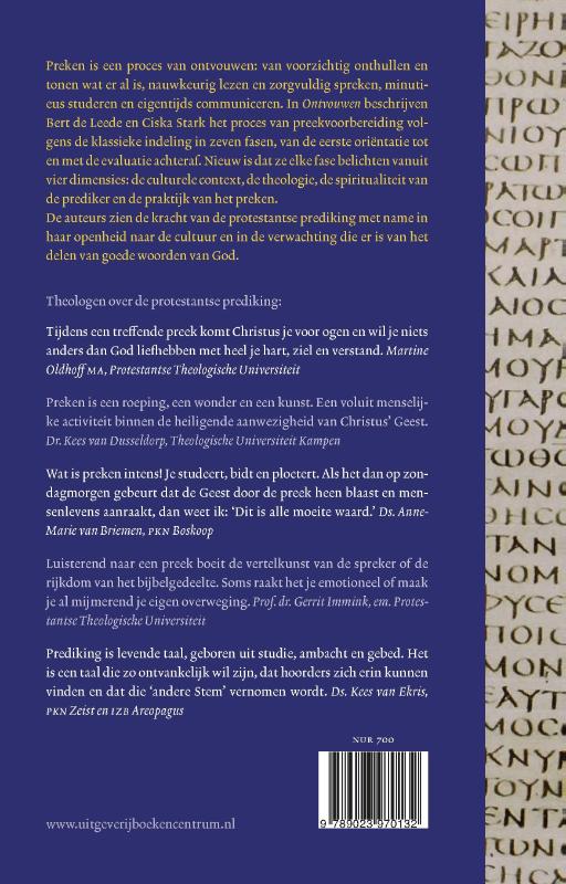 Productafbeelding: achterkant van Ontvouwen