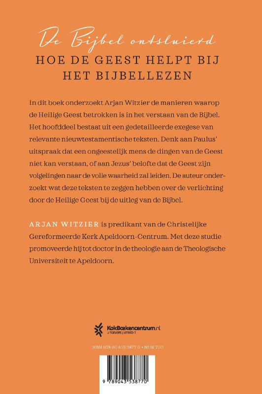 Productafbeelding: achterkant van Lezen in het licht van de Geest